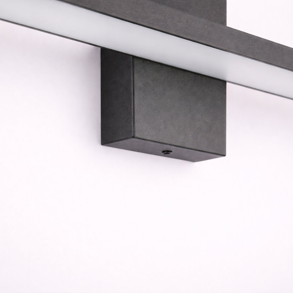 Gloviea LumaLine – Miroir de courtoisie LED – 3 températures de couleur réglables